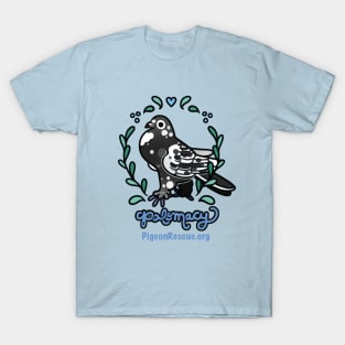 Blue Cookie Pigeon T-Shirt